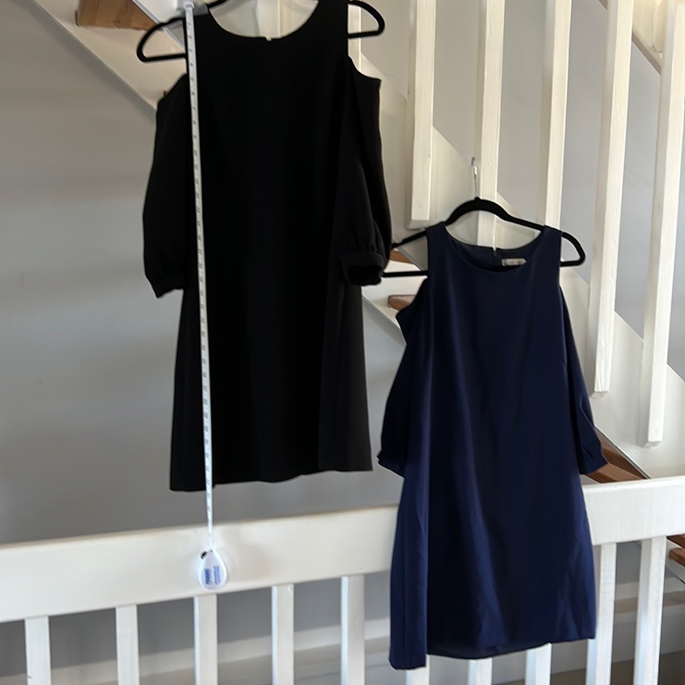 Eliza J Set of Cold Shoulder Dresses!